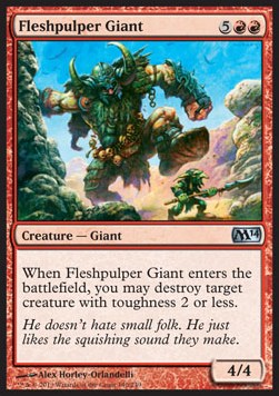 Fleshpulper Giant - Magic 2014 (Uncommon) [M14-140]