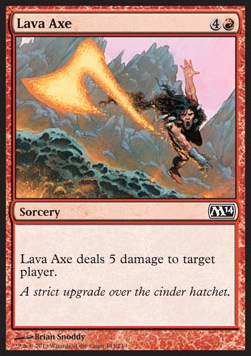 Lava Axe - Magic 2014 (Common) [M14-143]