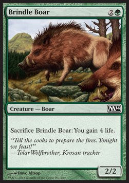 Brindle Boar - Magic 2014 (Common) [M14-167]