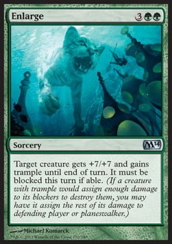 Enlarge - Magic 2014 (Uncommon) [M14-170]