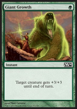 Giant Growth - Magic 2014 (Common) [M14-174]