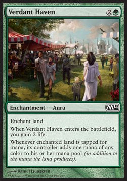 Verdant Haven - Magic 2014 (Common) [M14-199]