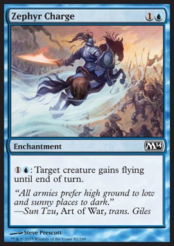 Zephyr Charge - Magic 2014 (Common) [M14-82]