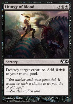 Liturgy of Blood - Magic 2014 (Common) [M14-104]