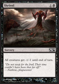 Shrivel - Magic 2014 (Common) [M14-116]