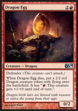 Dragon Egg - Magic 2014 (Uncommon) [M14-137]