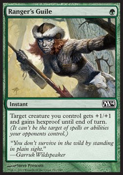 Ranger's Guile - Magic 2014 (Common) [M14-191]