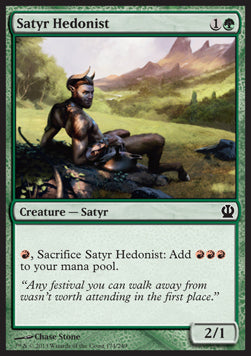 Satyr Hedonist⁣ - Theros⁣ (Common)⁣ [174]