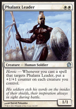 Phalanx Leader⁣ - Theros⁣ (Uncommon)⁣ [26]