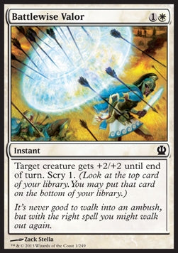 Battlewise Valor - Theros (Common) [THS-1]