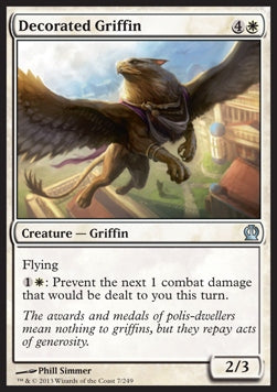 Decorated Griffin - Theros (Uncommon) [THS-7]