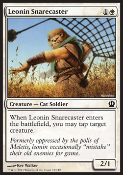 Leonin Snarecaster⁣ - Theros⁣ (Common)⁣ [23]