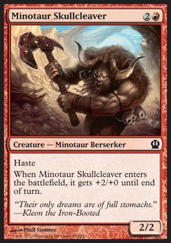 Minotaur Skullcleaver - Theros (Common) [THS-130]