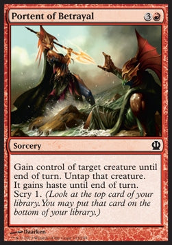 Portent of Betrayal - Theros (Common) [THS-133]