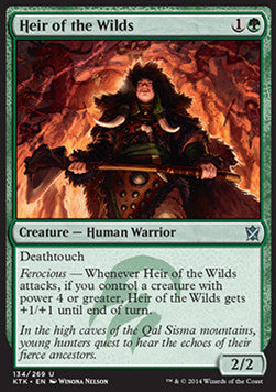 Heir of the Wilds⁣ - Khans of Tarkir⁣ (Uncommon)⁣ [134]