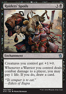 Raiders' Spoils⁣ - Khans of Tarkir⁣ (Uncommon)⁣ [83]