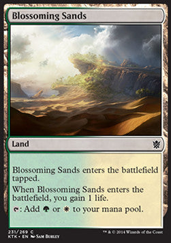 Blossoming Sands⁣ - Khans of Tarkir⁣ (Common)⁣ [231]