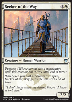 Seeker of the Way⁣ - Khans of Tarkir⁣ (Uncommon)⁣ [22]