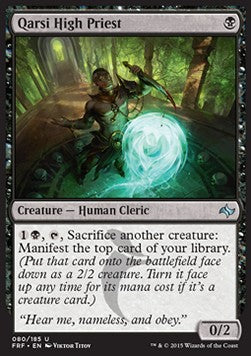 Qarsi High Priest⁣ - Fate Reforged⁣ (Uncommon)⁣ [80]