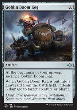 Goblin Boom Keg⁣ - Fate Reforged⁣ (Uncommon)⁣ [159]