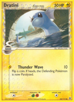 Dratini δ Delta Species (Thunder Wave)⁣ - EX Delta Species⁣ (Common)⁣ [66]