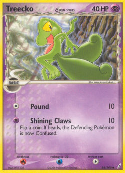 Treecko δ Delta Species - EX Crystal Guardians (Common) [CG-68]