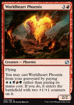 Worldheart Phoenix⁣ - Modern Masters 2015⁣ (Uncommon)⁣ [135]