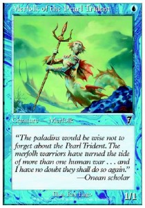 Merfolk of the Pearl Trident⁣ - Seventh Edition⁣ (Common)⁣ [90]