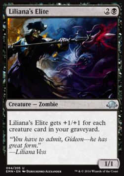 Liliana's Elite⁣ - Eldritch Moon⁣ (Uncommon)⁣ [94]