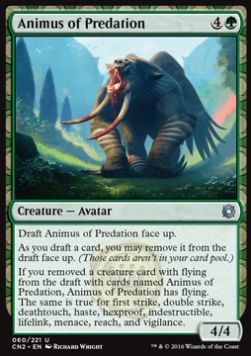 Animus of Predation⁣ - Conspiracy: Take the Crown⁣ (Uncommon)⁣ [60]
