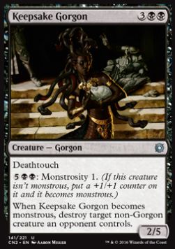 Keepsake Gorgon⁣ - Conspiracy: Take the Crown⁣ (Uncommon)⁣ [141]