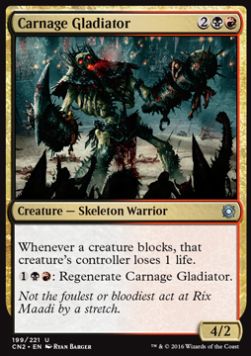 Carnage Gladiator⁣ - Conspiracy: Take the Crown⁣ (Uncommon)⁣ [199]