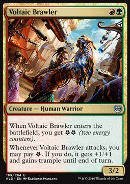 Voltaic Brawler⁣ - Kaladesh⁣ (Uncommon)⁣ [189]