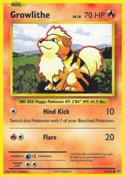 Growlithe⁣ - Evolutions⁣ (Common)⁣ [17]