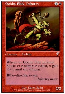 Goblin Elite Infantry - Seventh Edition (Common) [7ED-187]