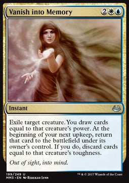 Vanish into Memory⁣ - Modern Masters 2017⁣ (Uncommon)⁣ [199]