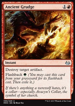 Ancient Grudge⁣ - Modern Masters 2017⁣ (Uncommon)⁣ [88]
