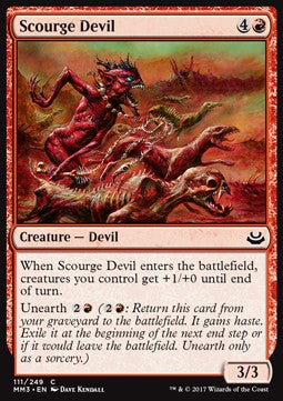 Scourge Devil⁣ - Modern Masters 2017⁣ (Common)⁣ [111]