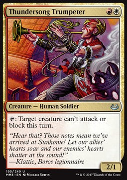 Thundersong Trumpeter⁣ - Modern Masters 2017⁣ (Uncommon)⁣ [195]