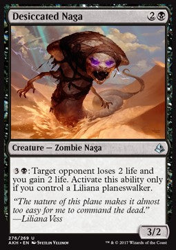 Desiccated Naga⁣ - Amonkhet⁣ (Uncommon)⁣ [276]