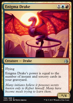 Enigma Drake⁣ - Amonkhet⁣ (Uncommon)⁣ [198]