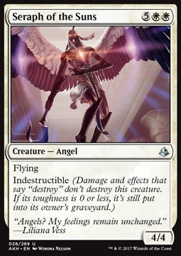 Seraph of the Suns⁣ - Amonkhet⁣ (Uncommon)⁣ [28]