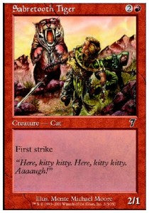 Sabretooth Tiger⁣ - Seventh Edition⁣ (Common)⁣ [215]