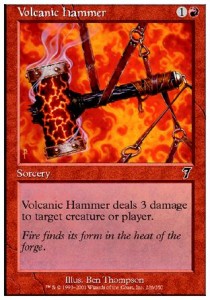 Volcanic Hammer⁣ - Seventh Edition⁣ (Common)⁣ [226]