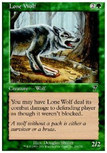 Lone Wolf⁣ - Seventh Edition⁣ (Common)⁣ [254]