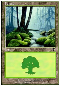 Forest (V.1)⁣ - Seventh Edition⁣ (Land)⁣ [328]