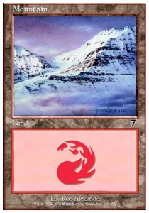Mountain (V.2)⁣ - Seventh Edition⁣ (Land)⁣ [338]
