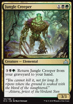 Jungle Creeper⁣ - Rivals of Ixalan⁣ (Uncommon)⁣ [161]