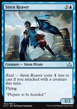 Siren Reaver⁣ - Rivals of Ixalan⁣ (Uncommon)⁣ [54]