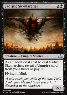 Sadistic Skymarcher⁣ - Rivals of Ixalan⁣ (Uncommon)⁣ [85]